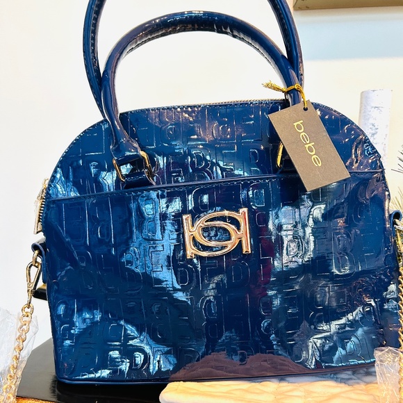 bebe Handbags - Alexandra Patent Sachel
